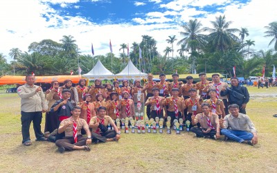 MAN 1 Aceh Selatan Raih Juara Umum pada Perkemahan Pramuka Madrasah (PPM II) Tahun 2026
