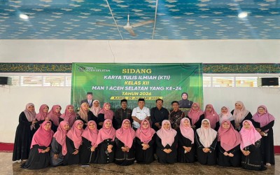 Tingkatkan Budaya Literasi, MAN 1 Aceh Selatan Laksanakan KTI